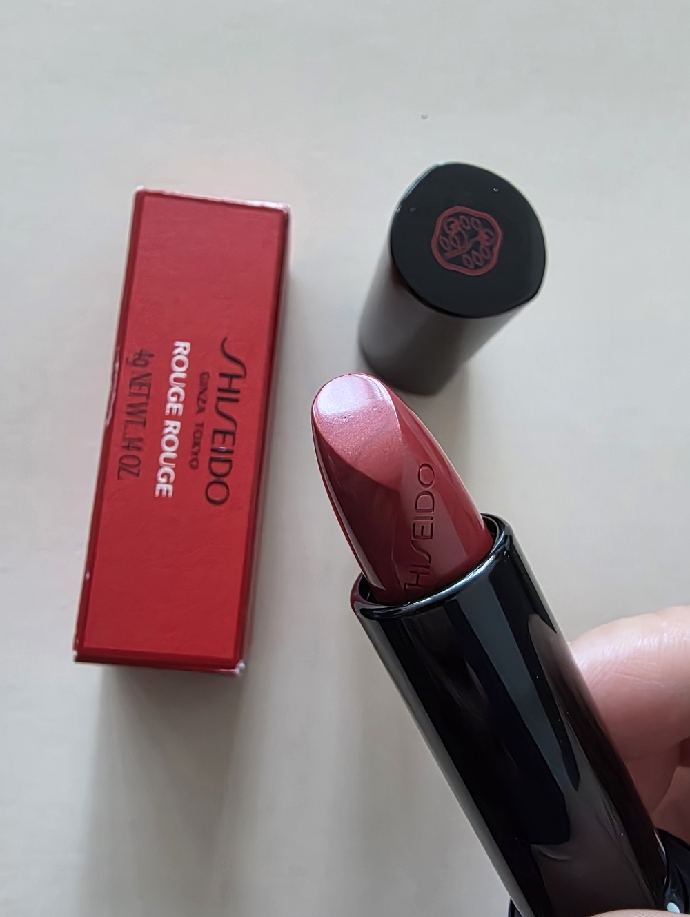 NEW Shiseido First Bite RD307 Rouge Rouge Lipstick